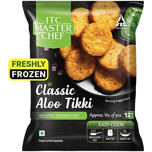 ITC Master Chef Classic Aloo Tikki 480 g (12 pcs Approx.)